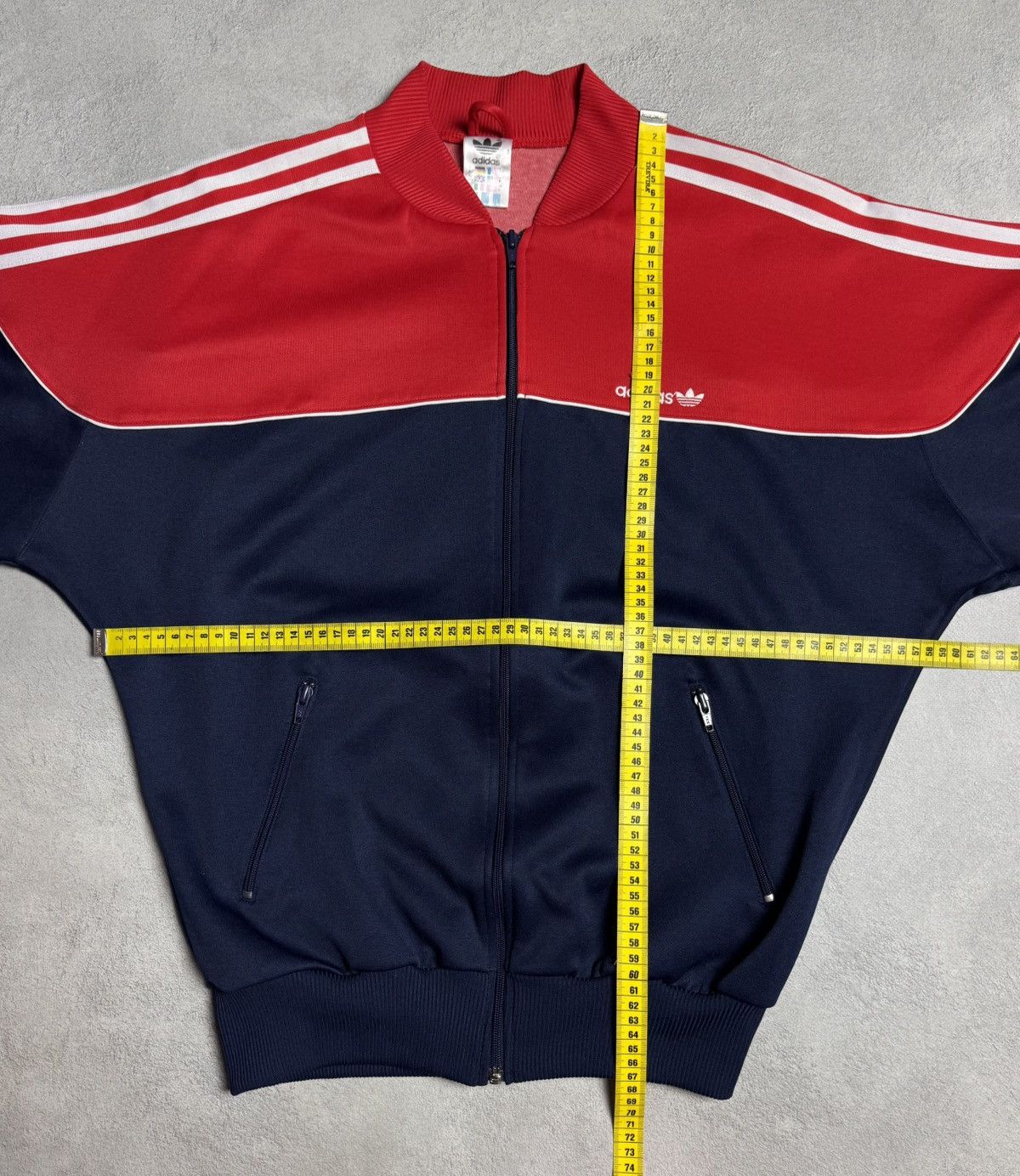 Adidas 1990s Adidas Vintage Template Football Soccer Track Jacket Size US M / EU 48-50 / 2 - 14 Thumbnail