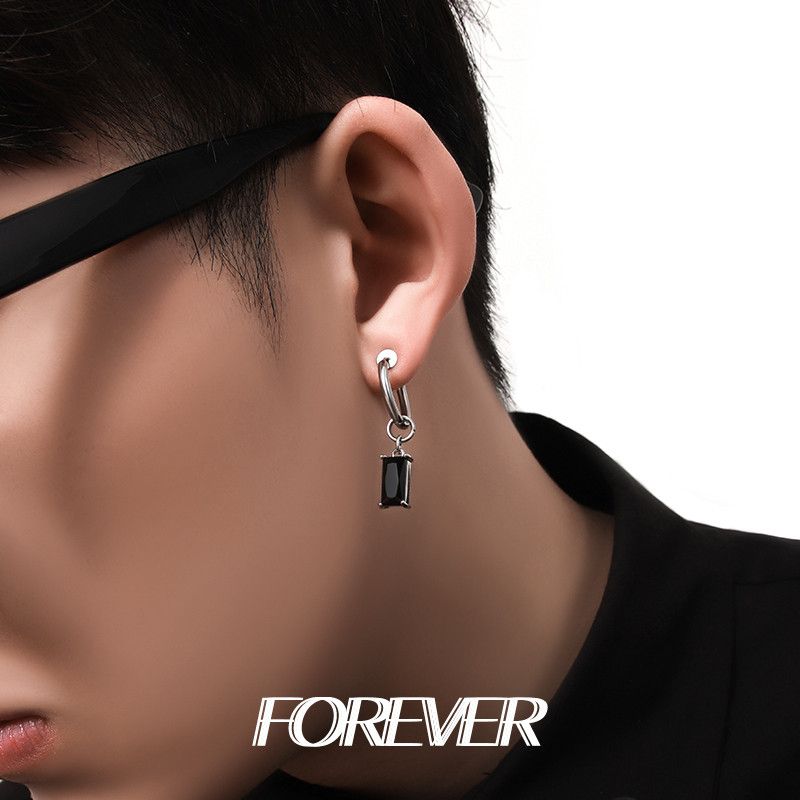 Jewelry × Sterling Silver One pairs Rare Earrings Gothic Punk Chrome Jewelry Spike Size ONE SIZE - 1 Thumbnail