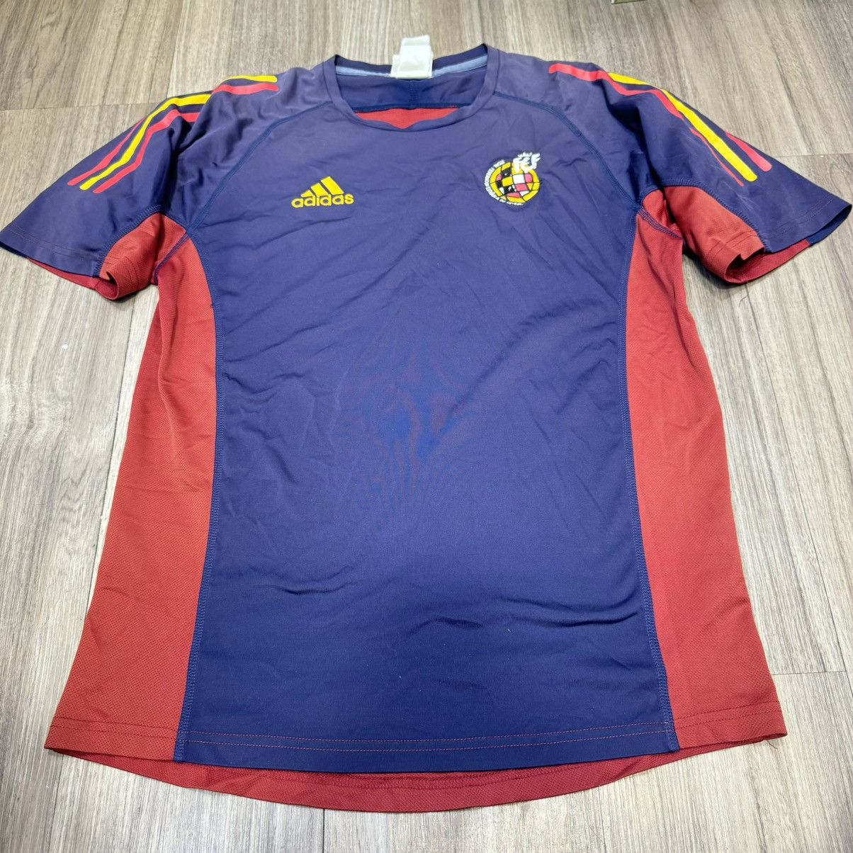 Adidas Spain 02/03 training jersey Size US M / EU 48-50 / 2 - 1 Thumbnail