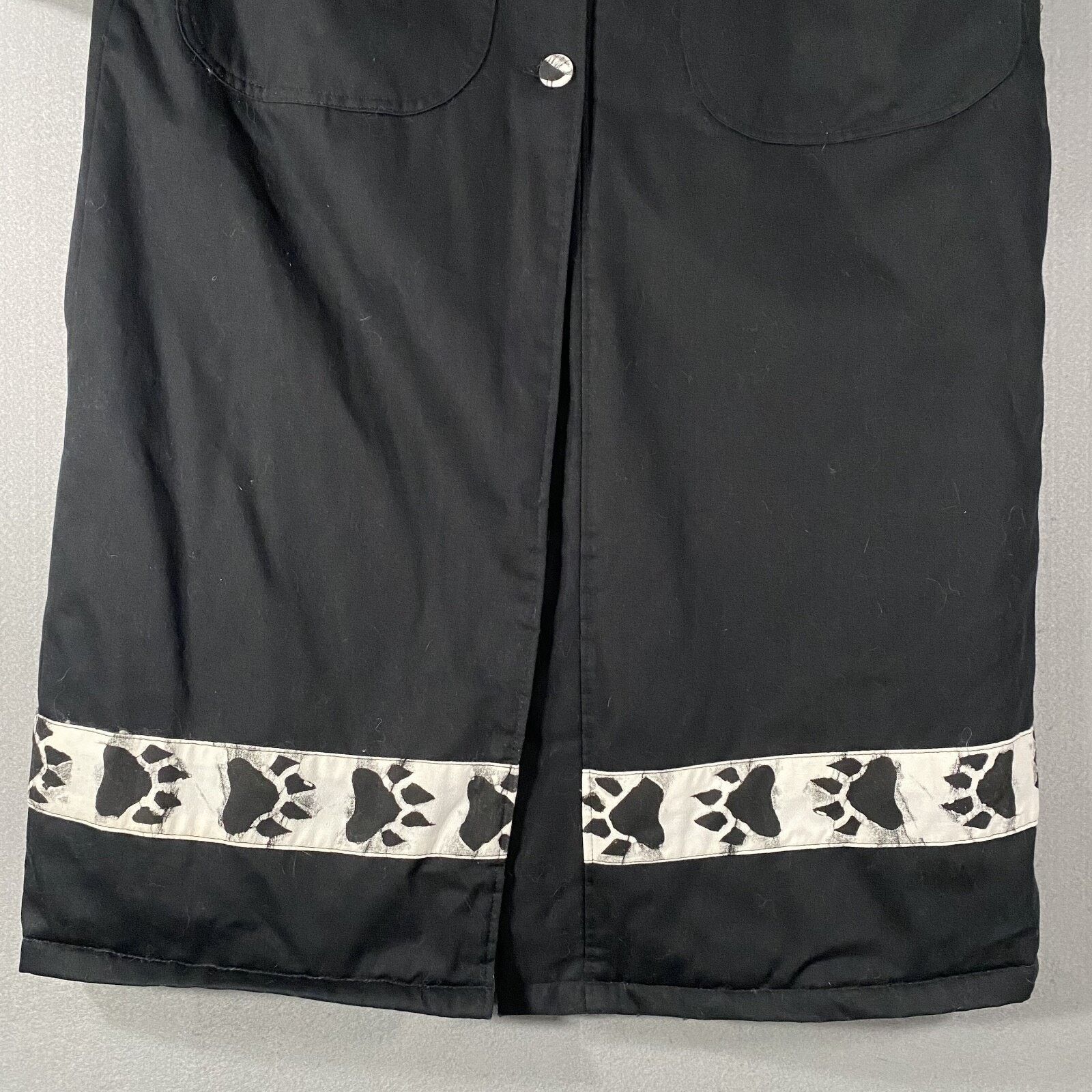 Other Vtg Wolf Wolves Babes In The Woods Trench Coat Jacket Large Size US L / EU 52-54 / 3 - 3 Thumbnail