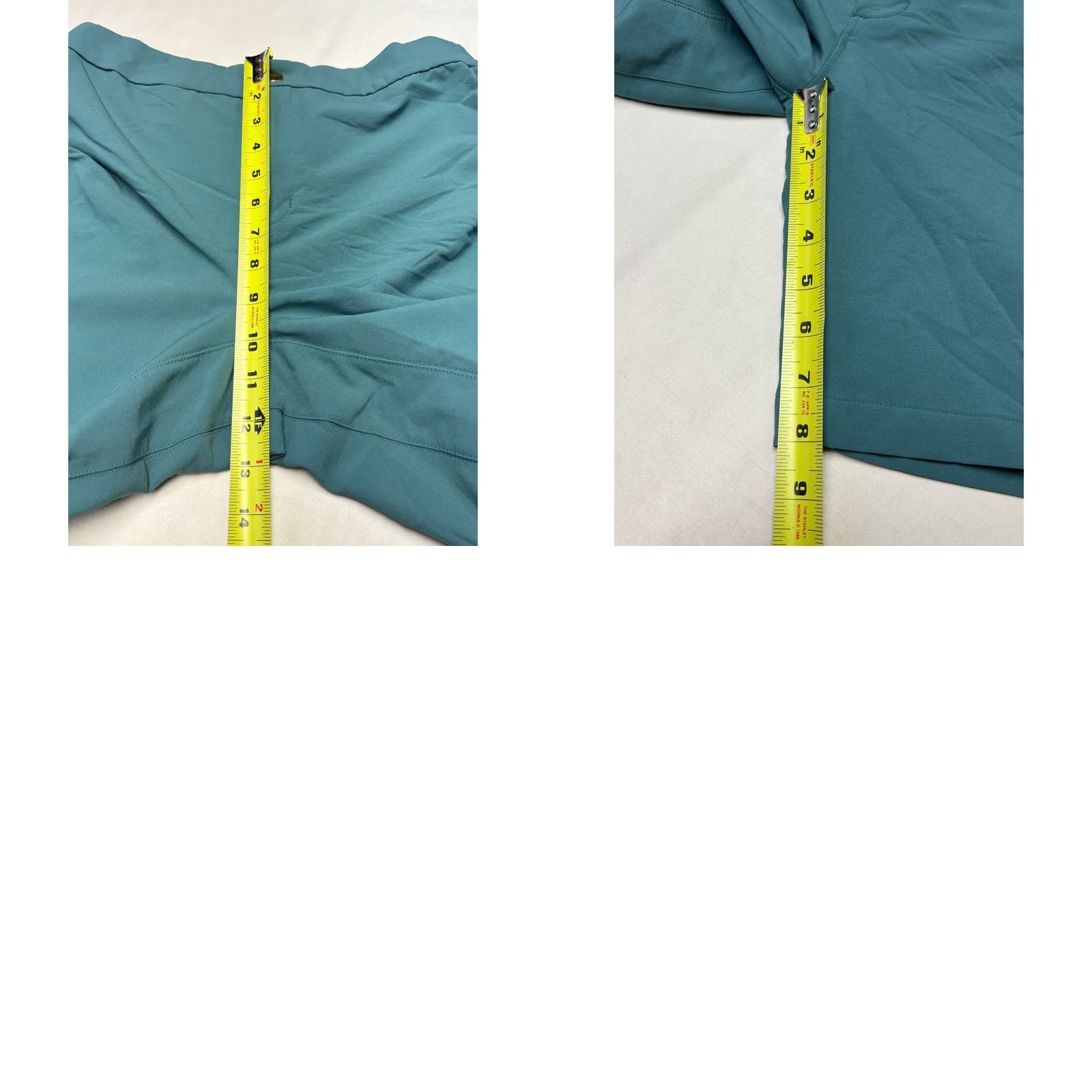 Vintage Tracksmith New England Mens Running Shorts Teal Blue M W30 L8 Performance Size US 31 - 8 Thumbnail