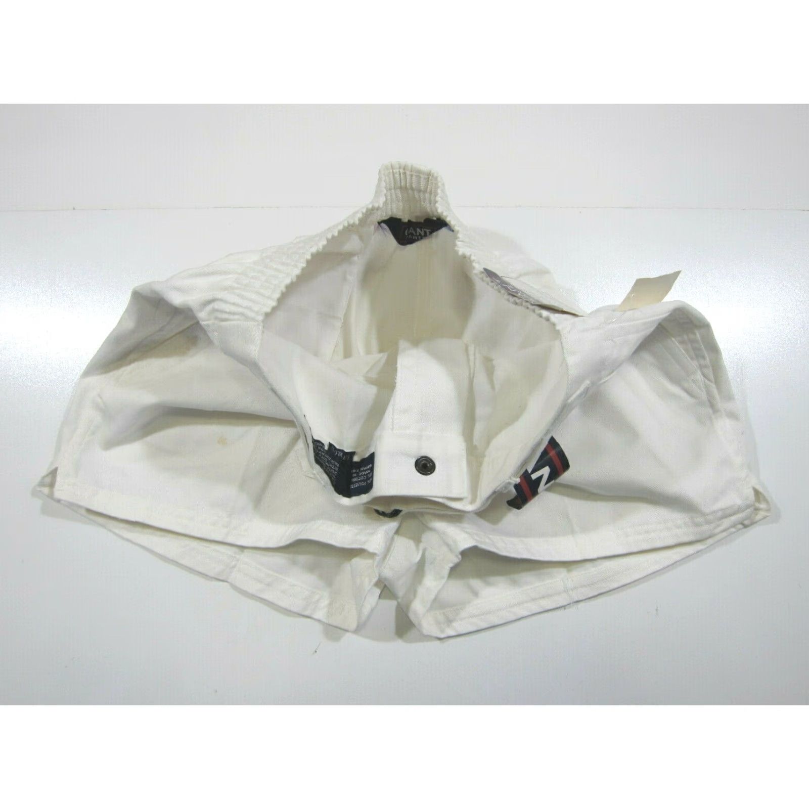 Gant NWT GANT Cotton Stretch White Pleated High Rise Waist Pocket Shorts Women Small Size 28" / US 6 / IT 42 - 6 Thumbnail