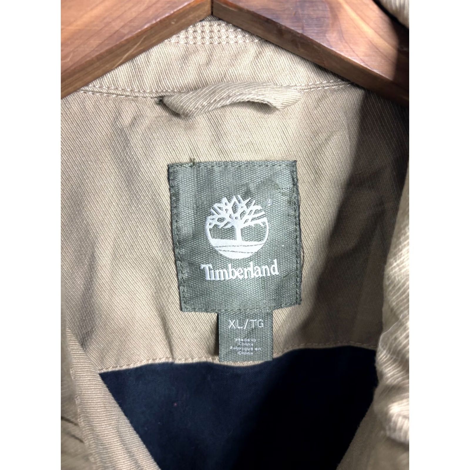 Timberland Vintage Timberland Weather Gear Jacket Mens XL Canvas Beige 90s Outdoor Utility Coat Weathergear Regular Zip Full Zip Lined 4997 Size US XL / EU 56 / 4 - 5 Thumbnail