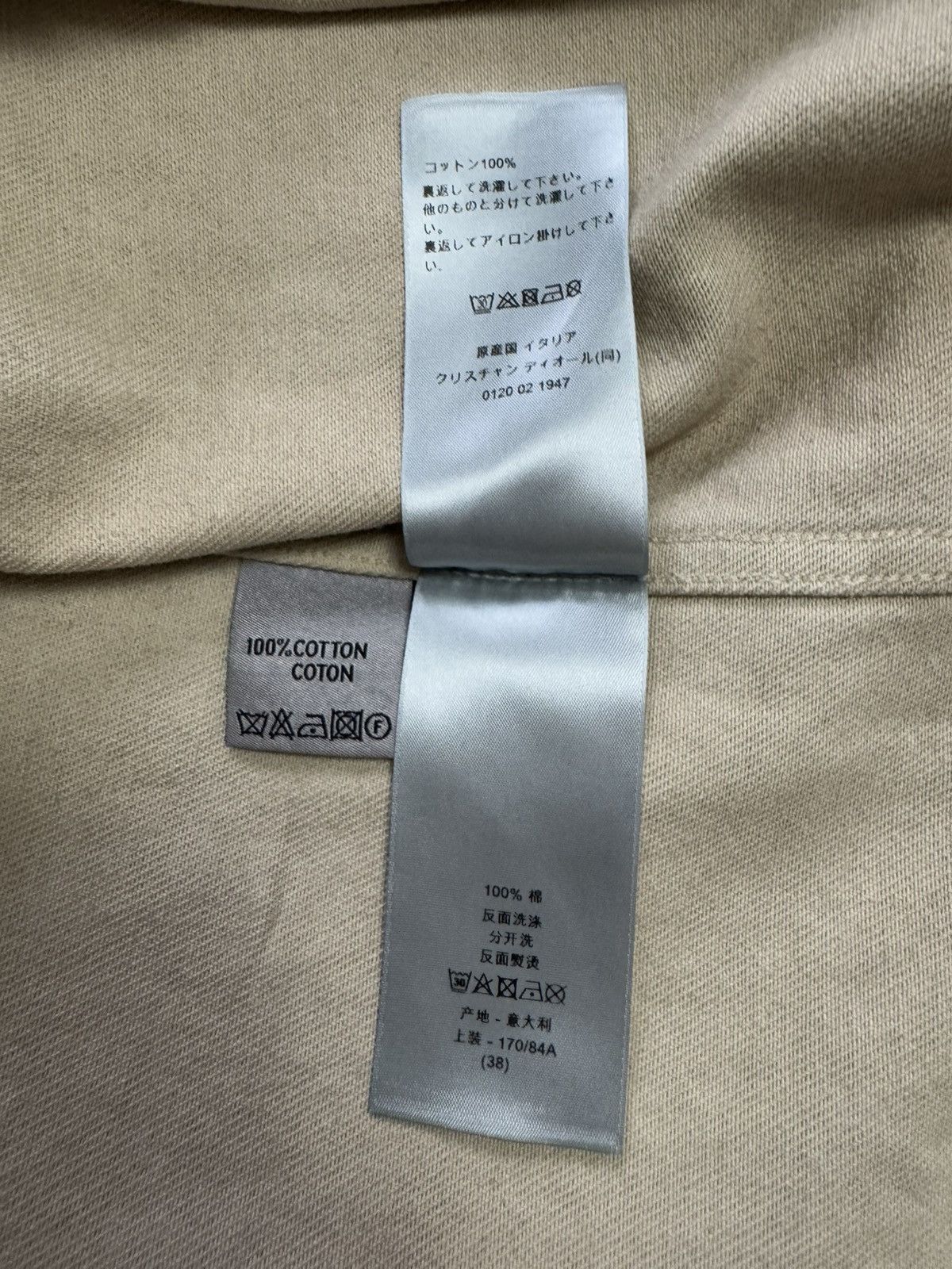 Dior DIOR overshirt SIZE 38 SEE REAL TAPE MEASUREMENTS IN PHOTOS Size US M / EU 48-50 / 2 - 12 Thumbnail