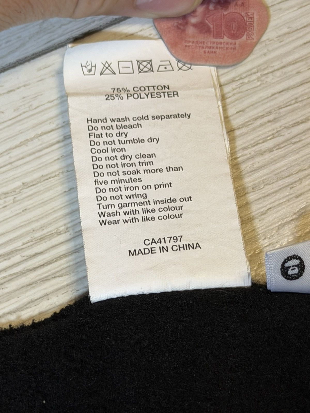 Aape AAPE BAPE Hoodie Rhinestones AApE uNvS Size US M / EU 48-50 / 2 - 13 Thumbnail