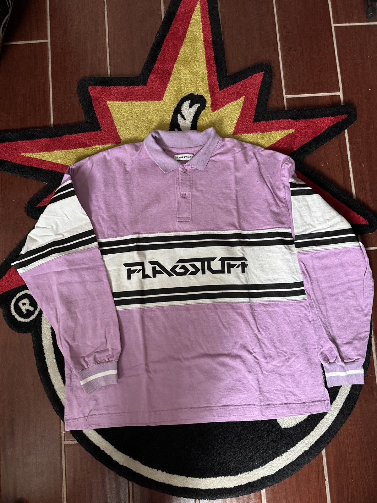 Flagstuff F-LAGSTUF-F // PINK POLO Size US L / EU 52-54 / 3 - 1 Thumbnail