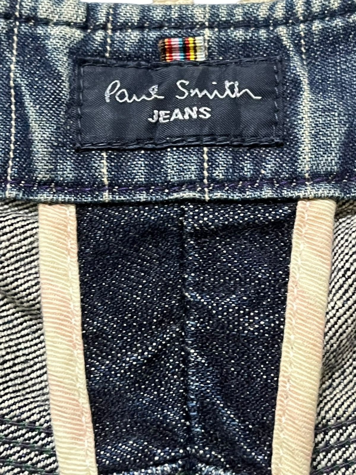 Mackintosh × Paul Smith Vintage Paul Smith Bondage Punk Ripped Whiskers Denim Size US 32 / EU 48 - 5 Thumbnail