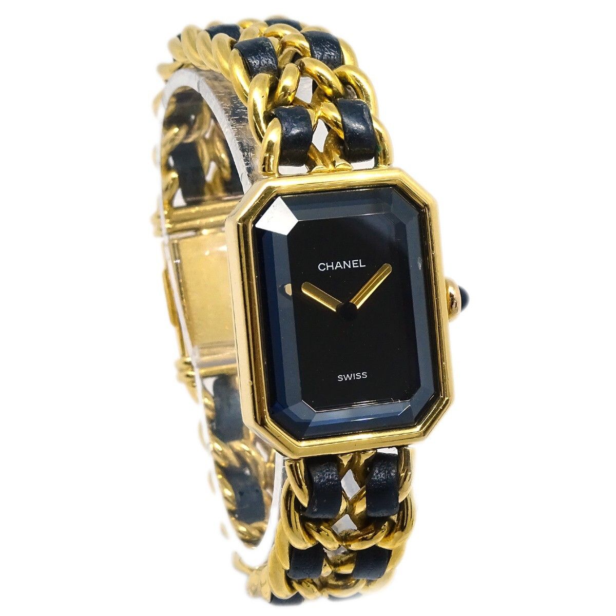 Chanel Chanel Premiere Rock Quartz Watch Plated Metal and Leather Size ONE SIZE - 1 Thumbnail