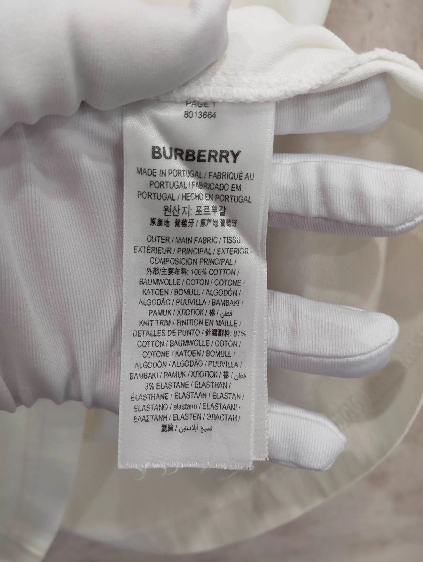 Burberry Burberry short sleeve S 95 new Size US S / EU 44-46 / 1 - 6 Thumbnail