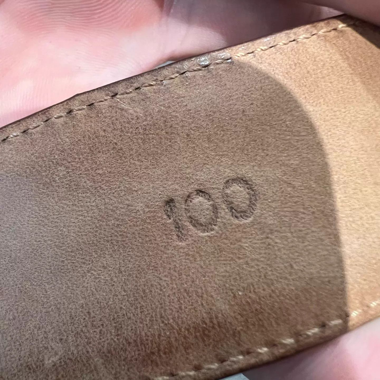 Salvatore Ferragamo FERRAGAMO Brown Leather Belt 100cm Size ONE SIZE - 5 Thumbnail