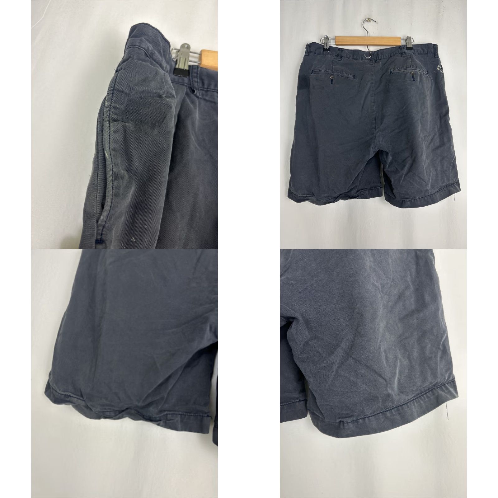 Ralph Lauren Ralph Lauren Polo Mens Size 38 Charcoal Gray Chino Shorts 9" Inseam Stains Size US M / EU 48-50 / 2 - 8 Thumbnail