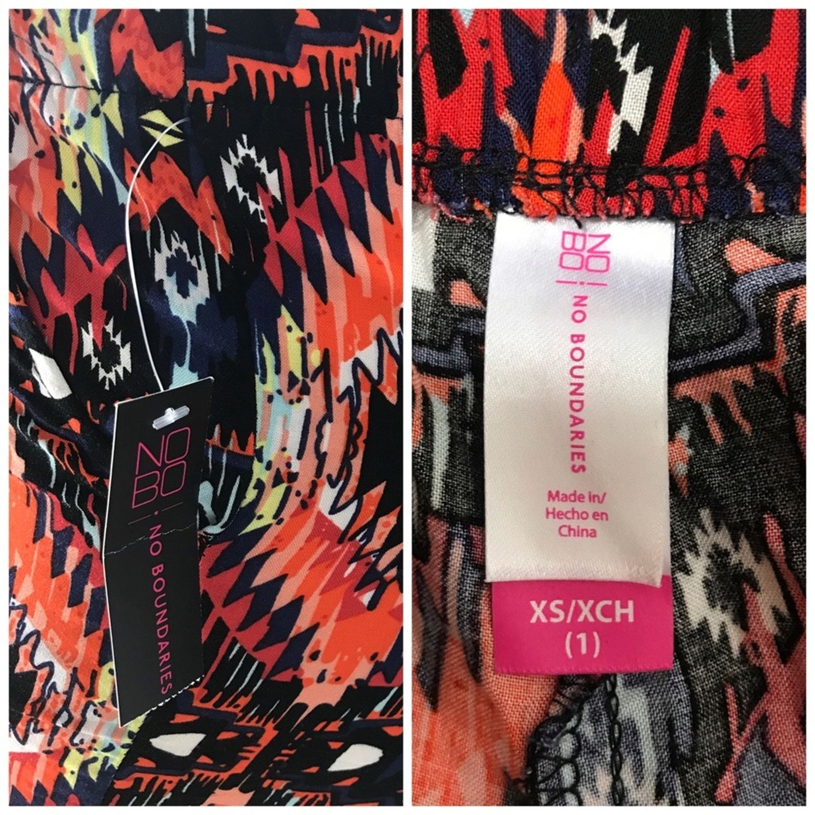 Other NWT Multi Aztec Print Tassle Hem Soft Shorts Size 26" / US 2 / IT 38 - 8 Thumbnail