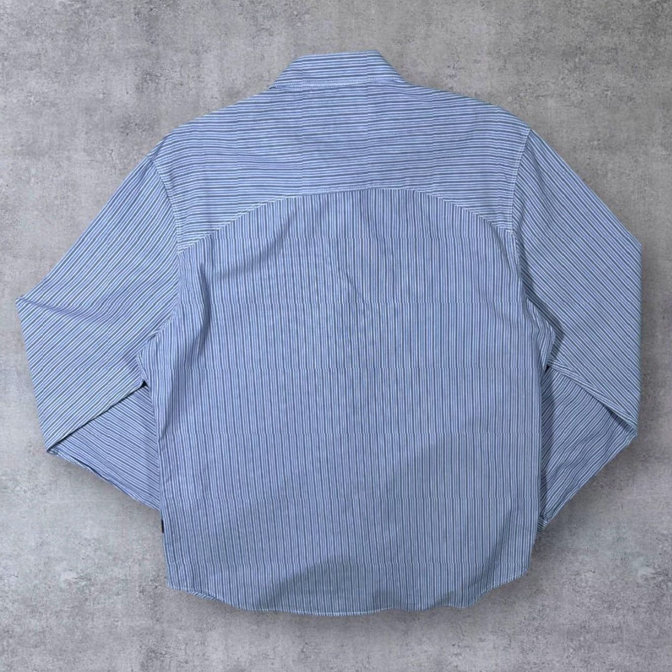 Musto Musto Blue Striped Cotton Long Sleeve Shirt L Mens Button-Up Casual Regular Fit Size US L / EU 52-54 / 3 - 2 Thumbnail