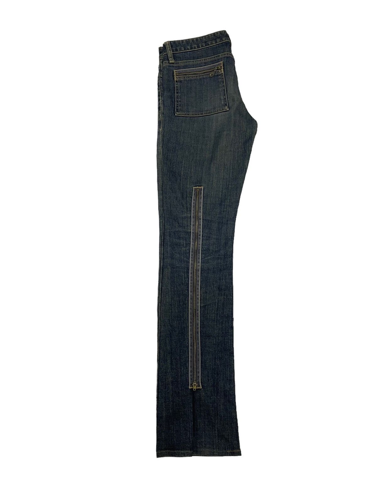 MOUSSY Vintage Moussy Zipper Denim Jeans ! Very Rare Design Size US 30 / EU 46 - 7 Thumbnail