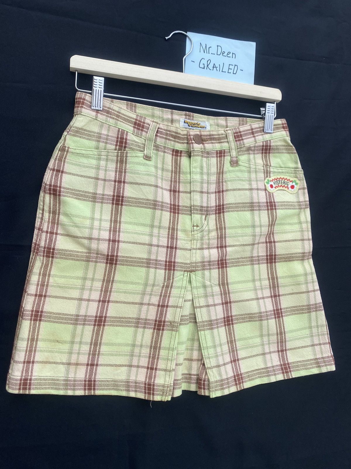Hysteric Glamour Rare Vintage Hysteric Glamour Checkered Skirt Size 28" / US 6 / IT 42 - 2 Thumbnail