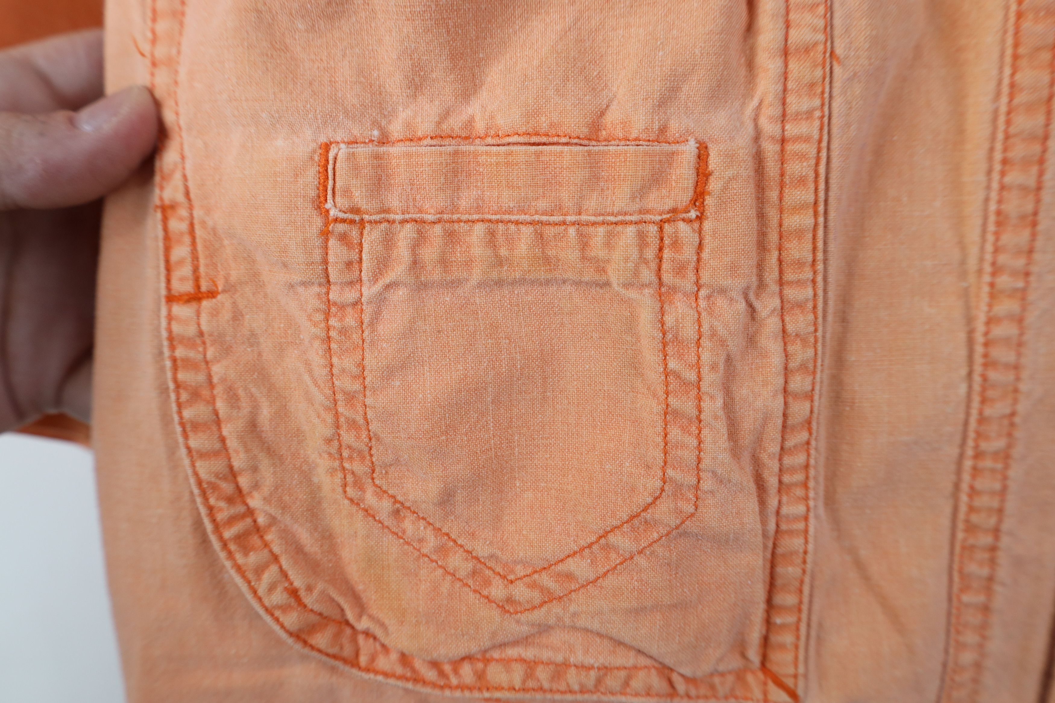 Vintage Vintage 90s Bugle Boy Big Pocket Collared Button Shirt Size US M / EU 48-50 / 2 - 6 Thumbnail