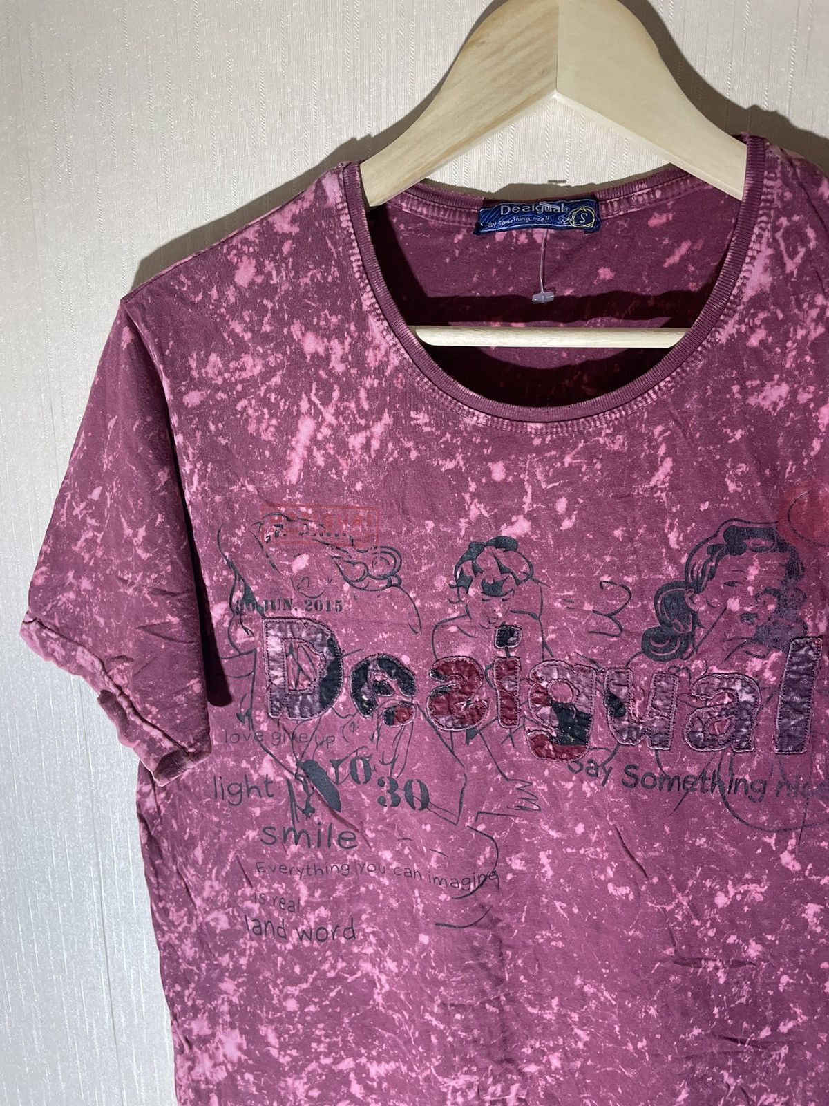 Desigual × Japanese Brand Desigual vintage streetwear T shirt Size US S / EU 44-46 / 1 - 3 Thumbnail