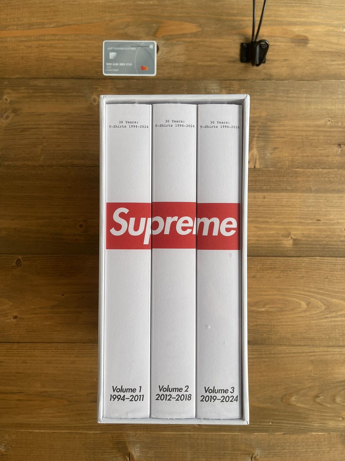 image of Supreme Book Set 30 Years T Shirts 1994-2024 in White, Men's