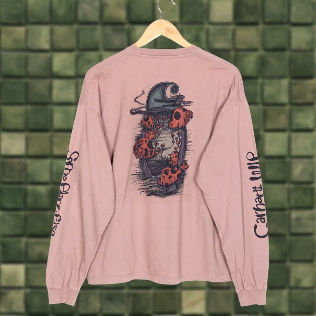 Carhartt Wip VINTAGE Carhartt WIP TRANSCEND T-Shirt Women Long Sleeve VR3454 M Brown Size M / US 6-8 / IT 42-44 - 1 Thumbnail