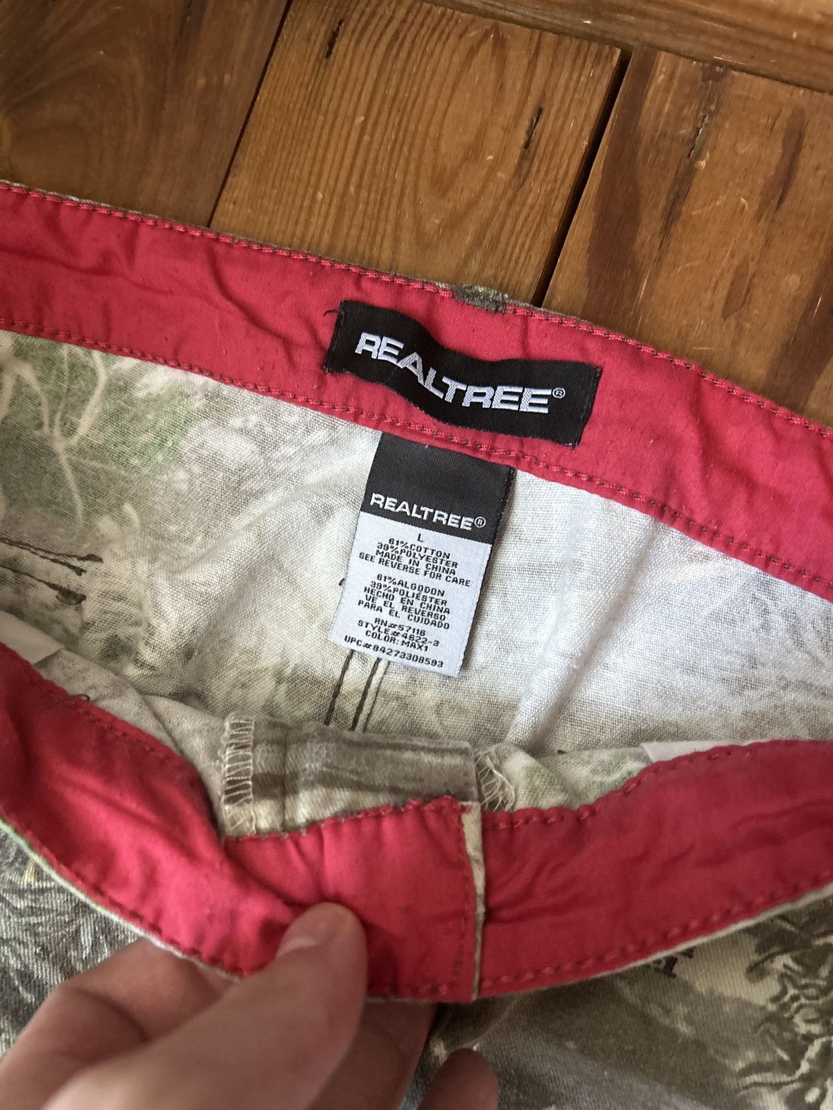 Realtree × Vintage Vintage Real Tree Camo Cargo Pants Size US 34 / EU 50 - 2 Thumbnail