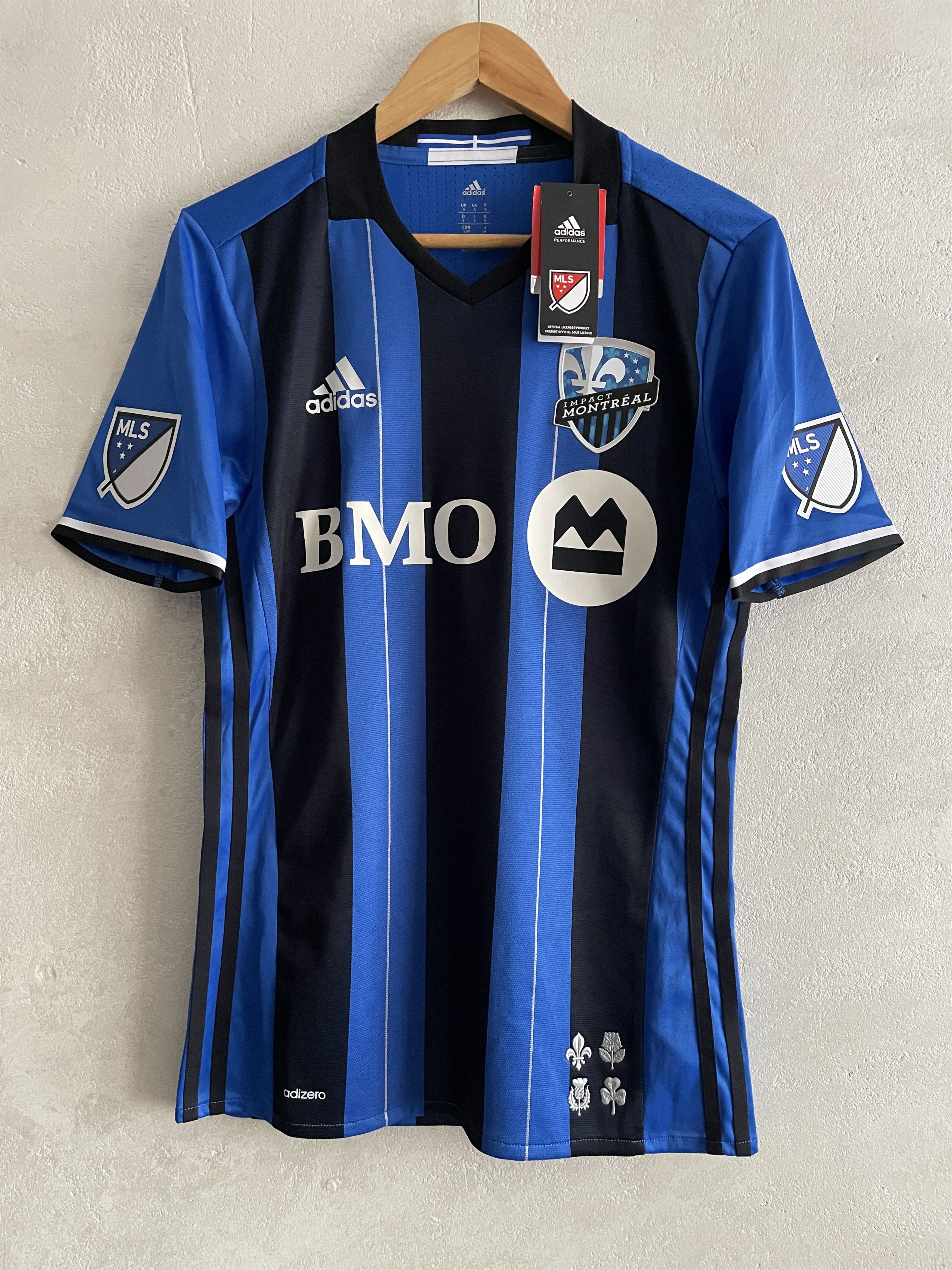 Adidas Montreal Impact 2017 2018 Home Shirt Player Issue Jersey Size US S / EU 44-46 / 1 - 1 Thumbnail