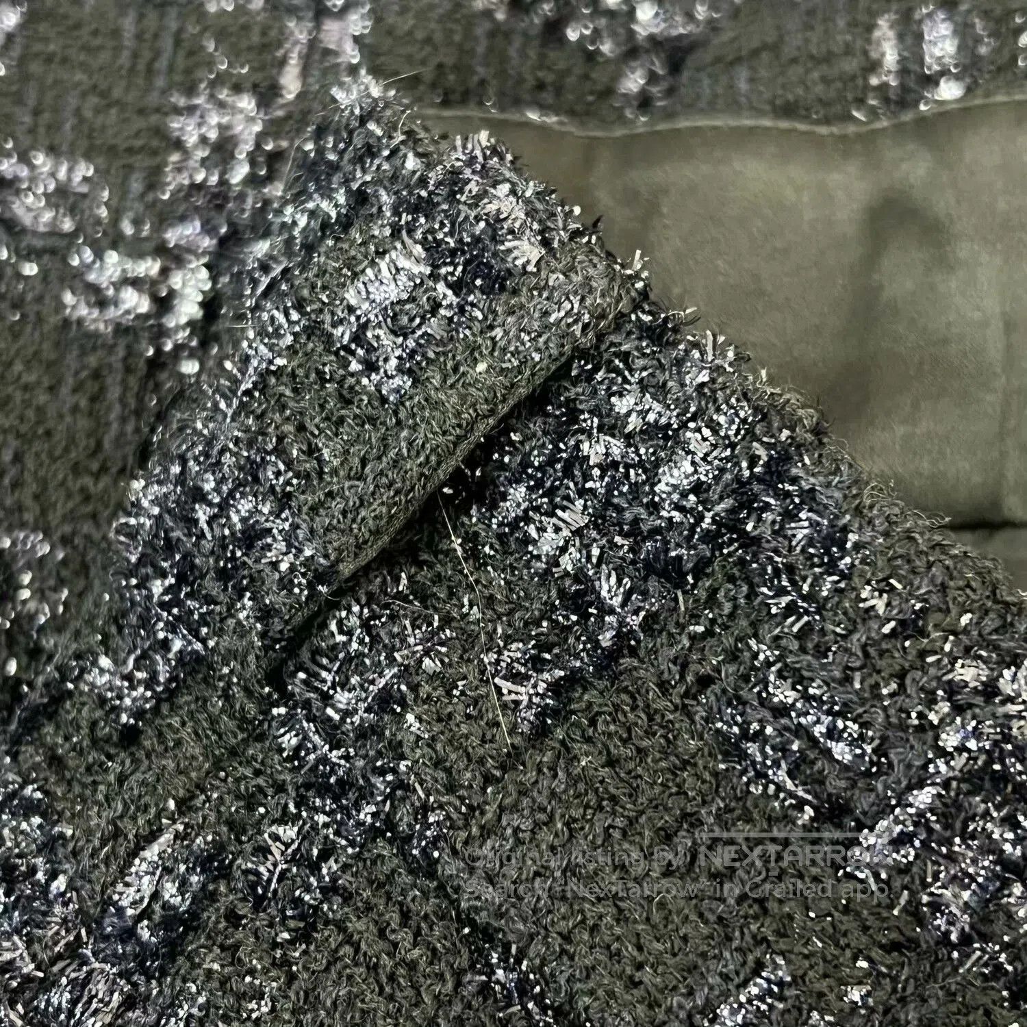 Chanel CHANEL Tweed Wide. Size 35" - 4 Thumbnail