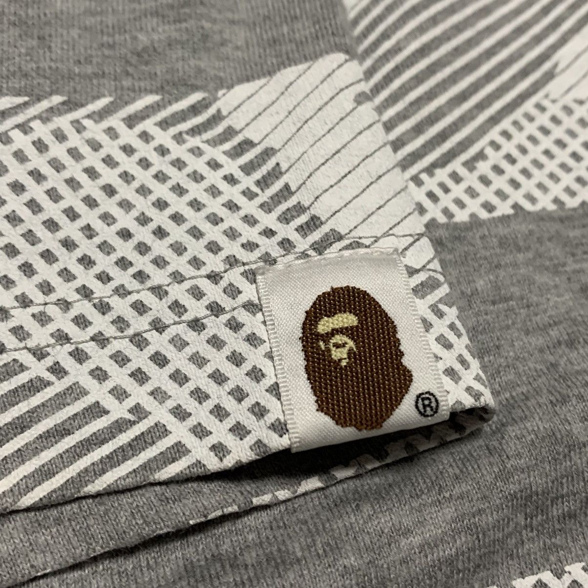 Bape Bape Medium Camo Stripe Grey Tee A Bathing Ape Vintage 90s Size US M / EU 48-50 / 2 - 6 Thumbnail