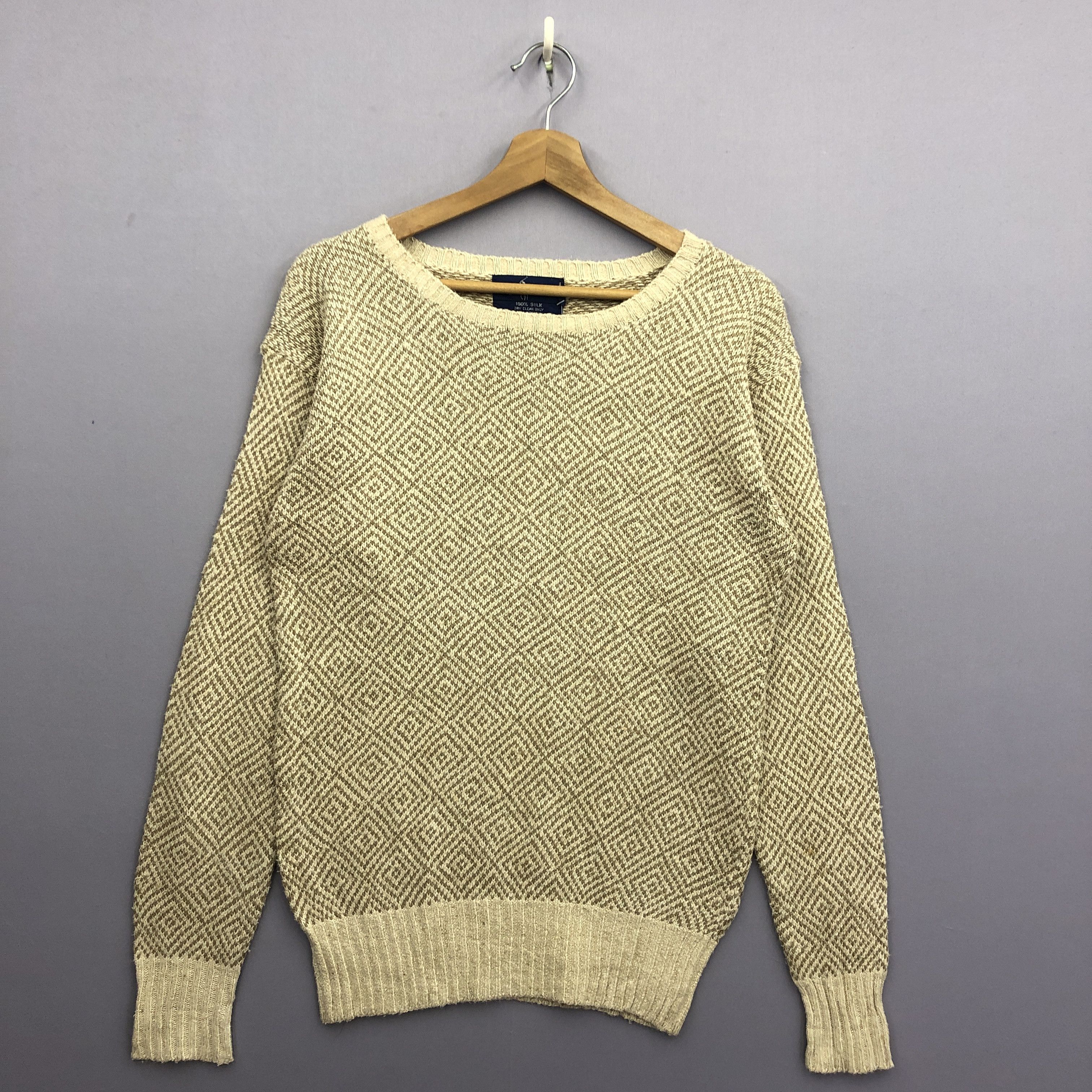 Homespun Knitwear × Polo Ralph Lauren × Vintage Vintage Polo Ralph Lauren SILK Knitwear Sweater Sweatshirt Size US S / EU 44-46 / 1 - 1 Thumbnail