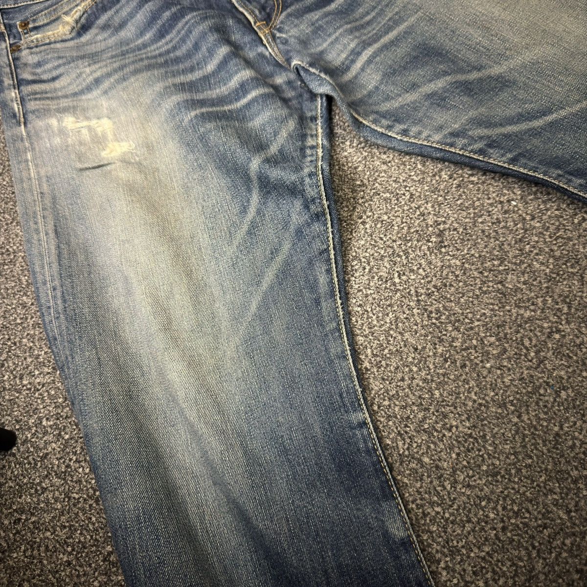 Denim & Co. Archive Japanese 90s Back Number Limited Edition Denim Size US 33 - 4 Thumbnail
