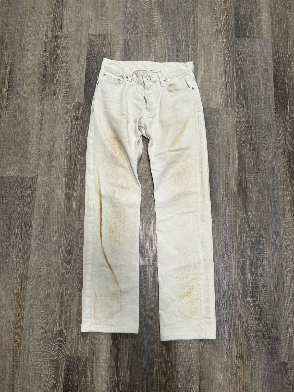 Helmut Lang RARE* Scissors Denim SS2003 | Grailed