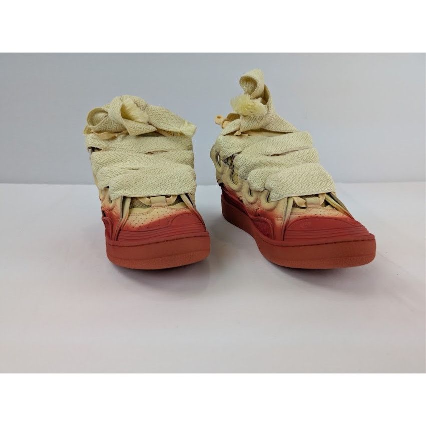 Lanvin o1rshd1 Curb Radiant Spray Effect Sneakers in Venus / Dune Size US 8 / EU 41 - 5 Thumbnail
