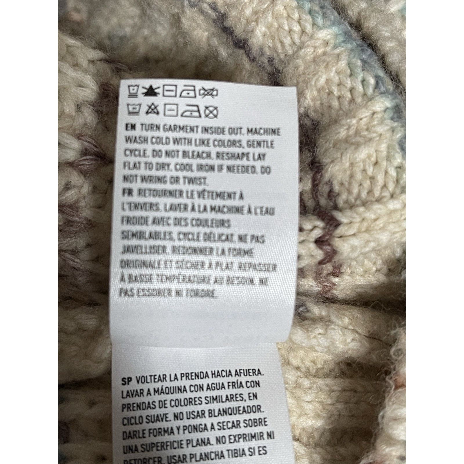 American Eagle Outfitters American Eagle White Brown Striped Long Sleeve Sweater XS Size XS / US 0-2 / IT 36-38 - 7 Thumbnail