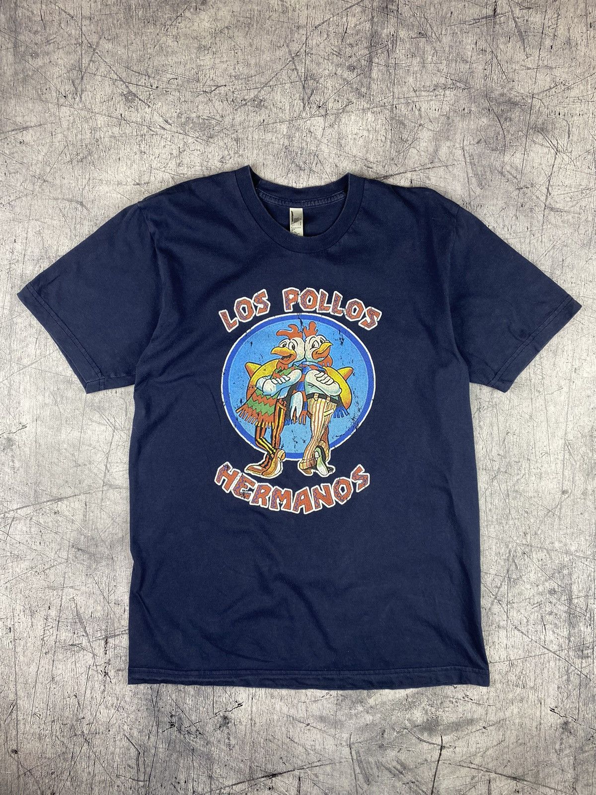 Band Tees Vintage Breaking Bad Los Pollos Hermanos tee Size US M / EU 48-50 / 2 - 2 Thumbnail