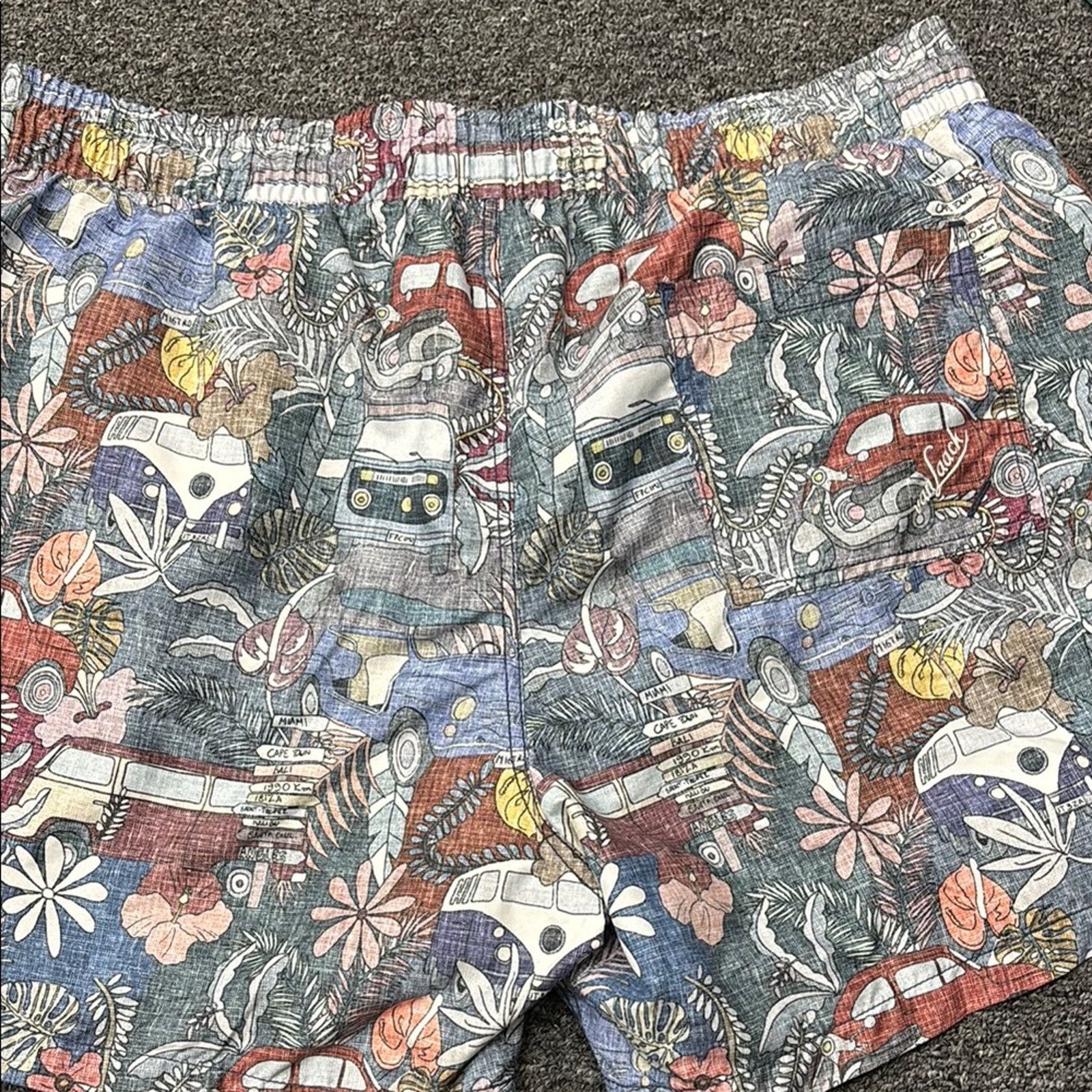 Other NWT Van Laack Men's Car Print Swim Trunks Size XXL Size US 44 / EU 60 - 7 Thumbnail