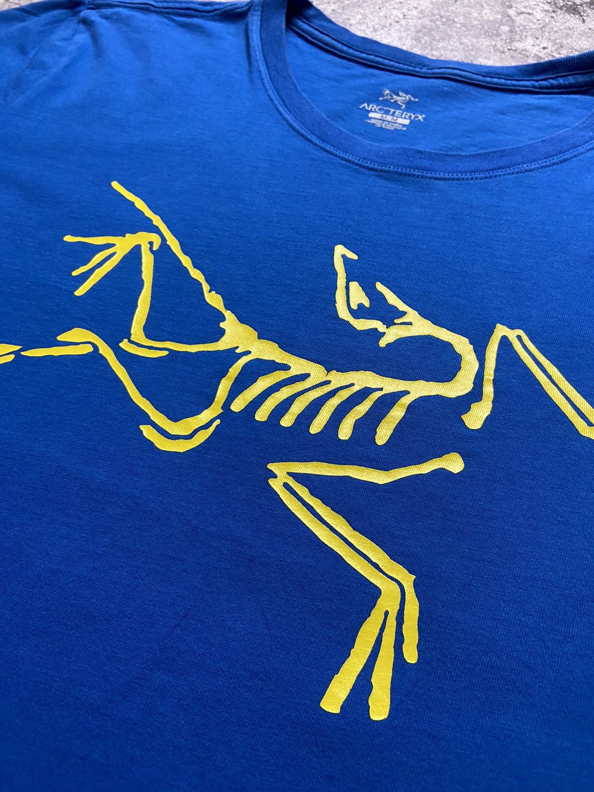 Arc'teryx ARC'TERYX BLUE ESSENTIAL BIG LOGO TEE Size US M / EU 48-50 / 2 - 2 Thumbnail