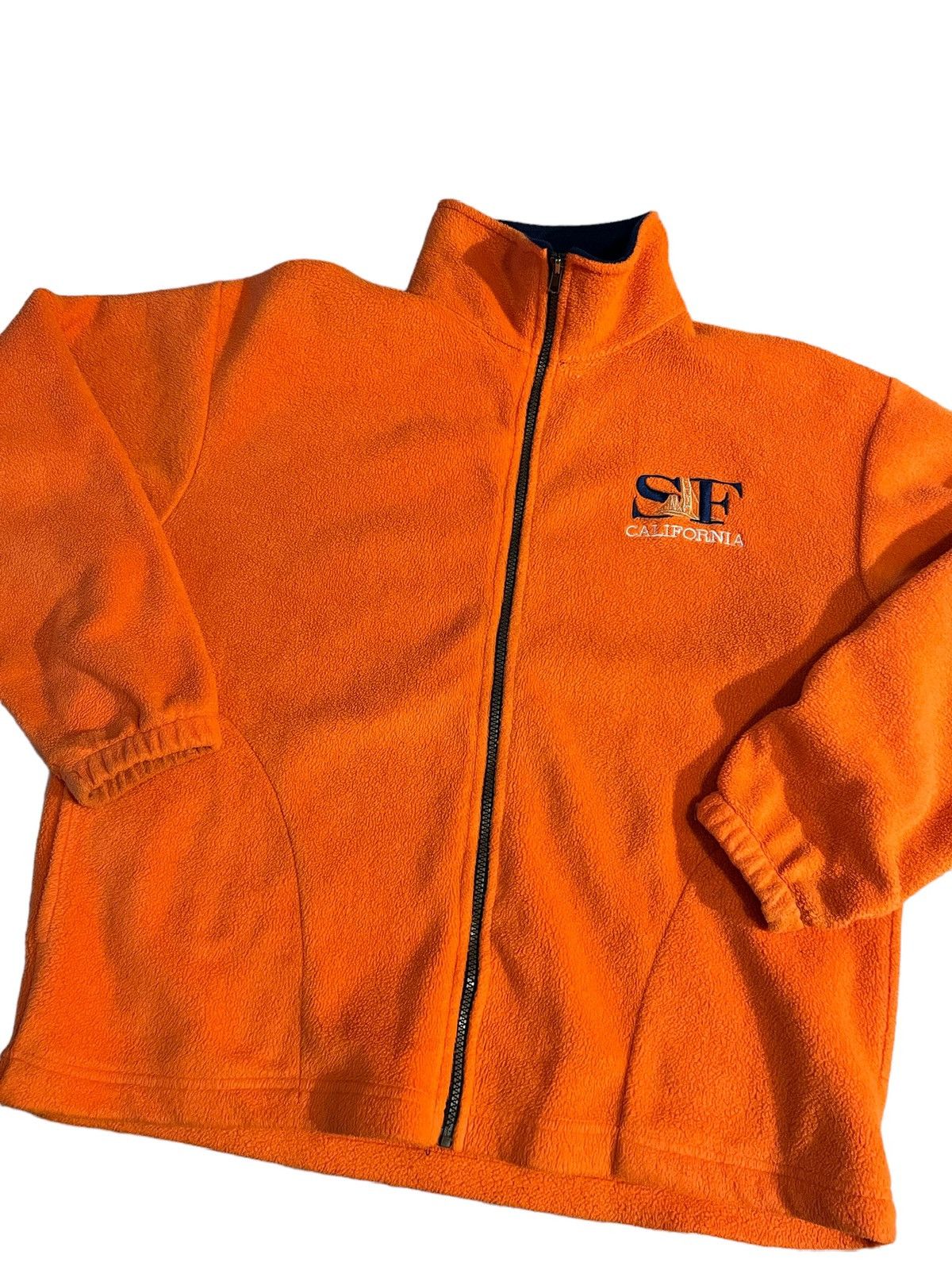 Vintage Vintage San Francisco Fleece Zippered Sweatshirt 80s 90s uSA Size US S / EU 44-46 / 1 - 3 Thumbnail