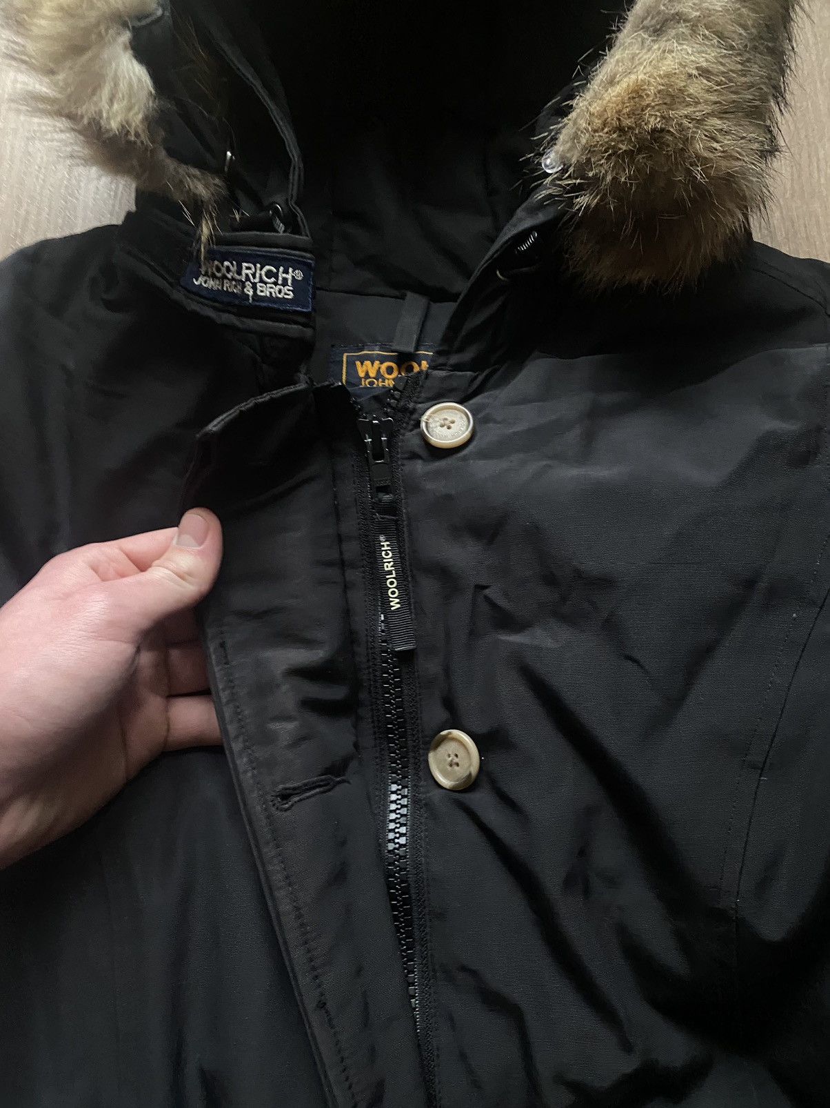 Woolrich Woolen Mills WOOLRICH Jacket Down Arctic Parka Black Women’s Size L / US 10 / IT 46 - 8 Thumbnail
