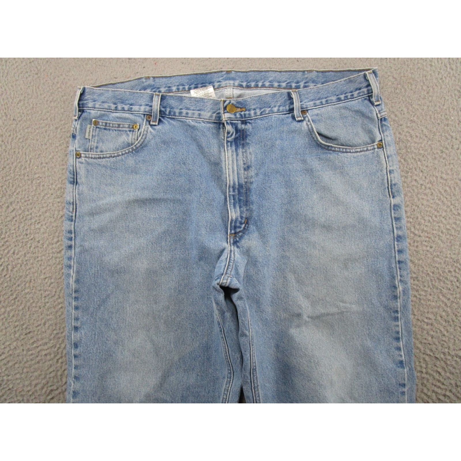 Carhartt VINTAGE Carhartt Jeans Mens 42x30 Tapered Distressed Grunge B18 STW Traditional Fit Y2K Size US 42 / EU 58 - 3 Thumbnail