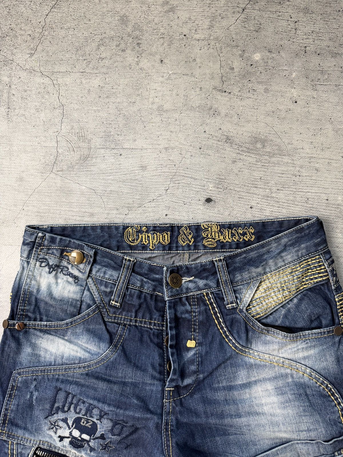 Japanese Brand Avant Garde Cipo Baxx Jeans Dragons Japanese Style Denim Size US 31 - 6 Thumbnail