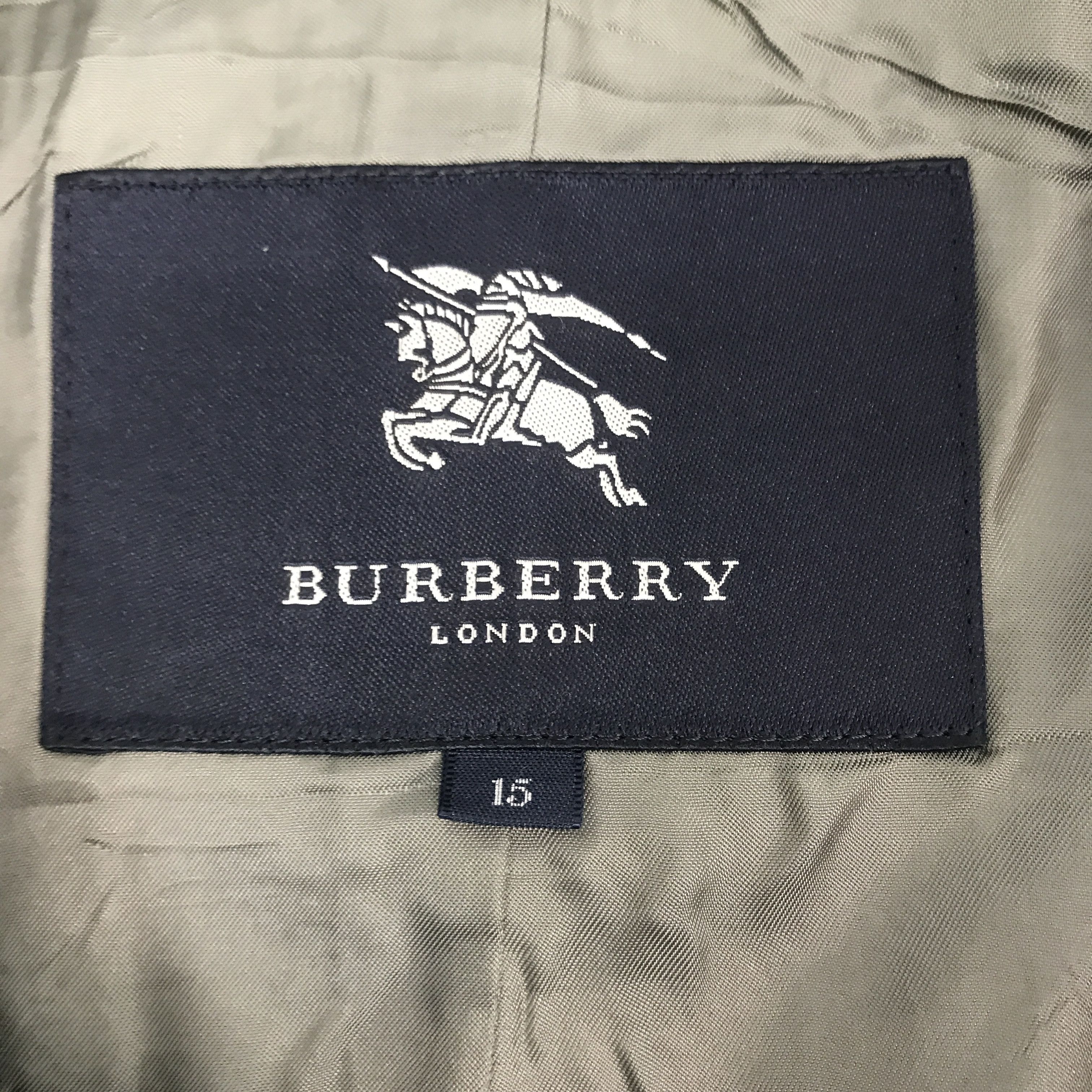 Burberry × Vintage Rare burberry london wool button up jacket Size US L / EU 52-54 / 3 - 9 Thumbnail