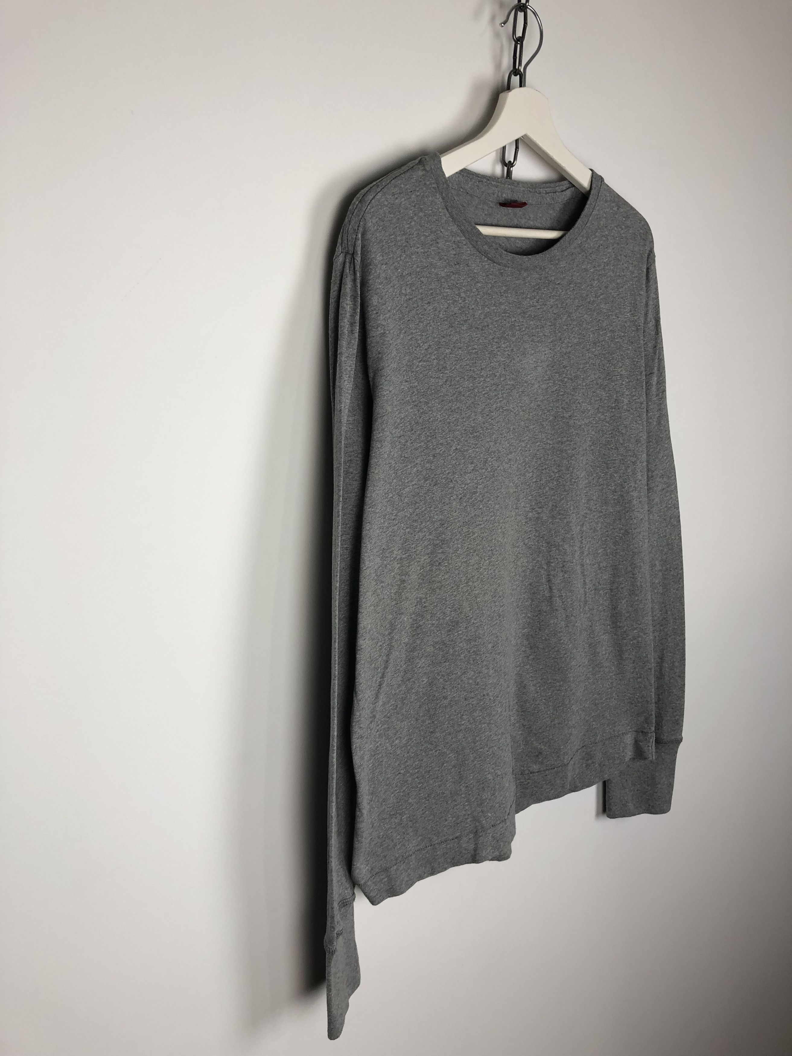 Japanese Brand Levi's TYPE 1 JEANS Longsleeve Pullover Japan Gray size L Size US L / EU 52-54 / 3 - 5 Thumbnail
