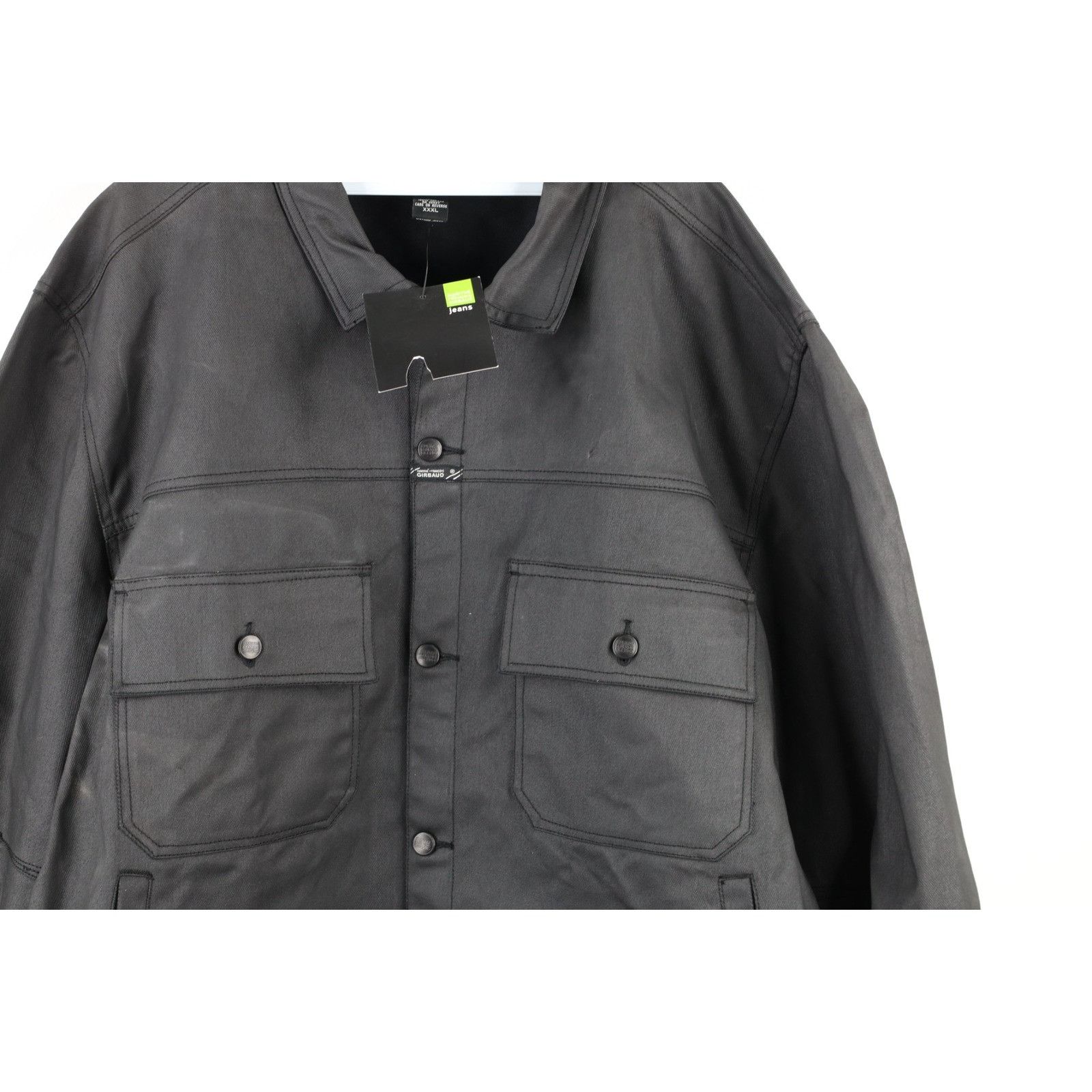Marithe + Francois Girbaud × Vintage NOS Vintage 90s Marithe Francois Girbaud Denim Jacket 3XL Size US XXL / EU 58 / 5 - 3 Thumbnail