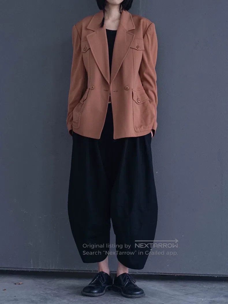 Kenzo Kenzo Light chocolate asymmetrical jacket Size M / US 6-8 / IT 42-44 - 1 Thumbnail