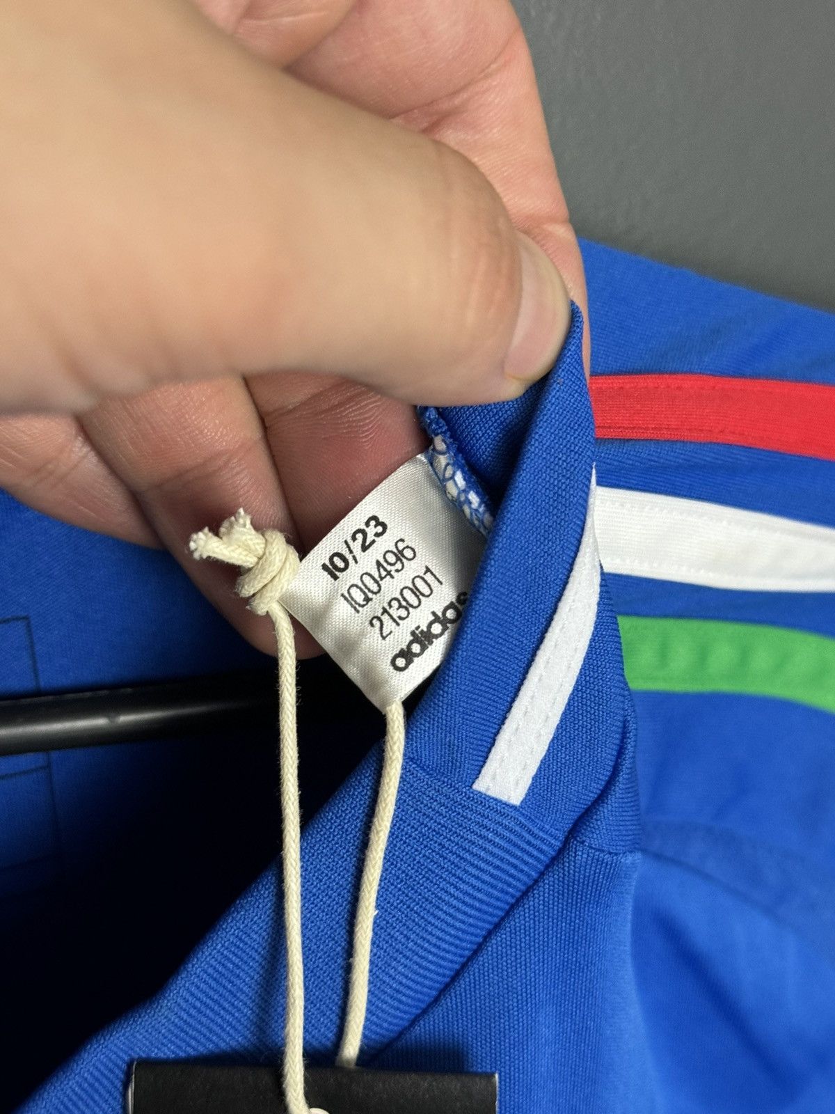 Adidas KIDS New Italy National Team 2024 Home Football Jersey Size US S / EU 44-46 / 1 - 7 Thumbnail