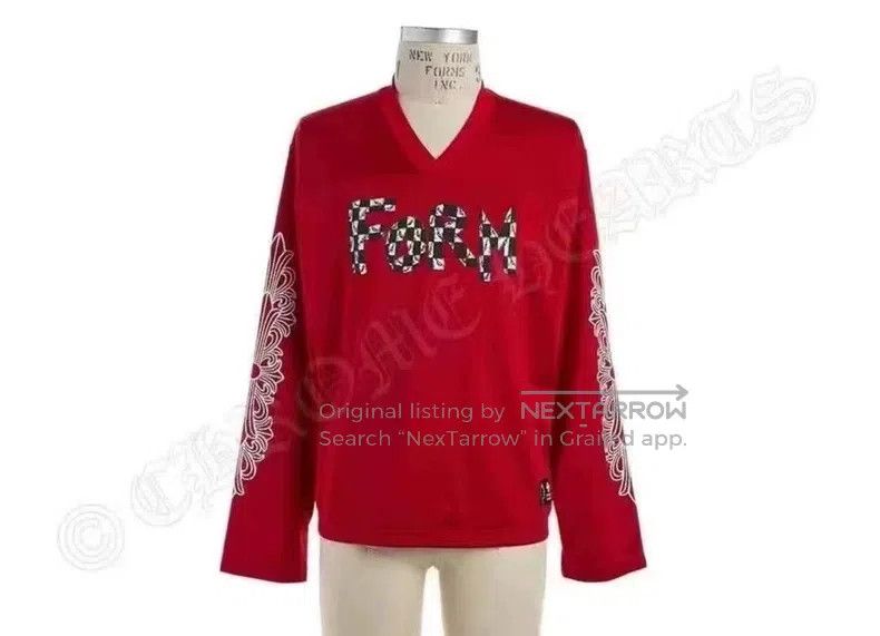 Chrome Hearts CHROME HEARTS Size M Red hockey long sleeves Size US M / EU 48-50 / 2 - 1 Thumbnail
