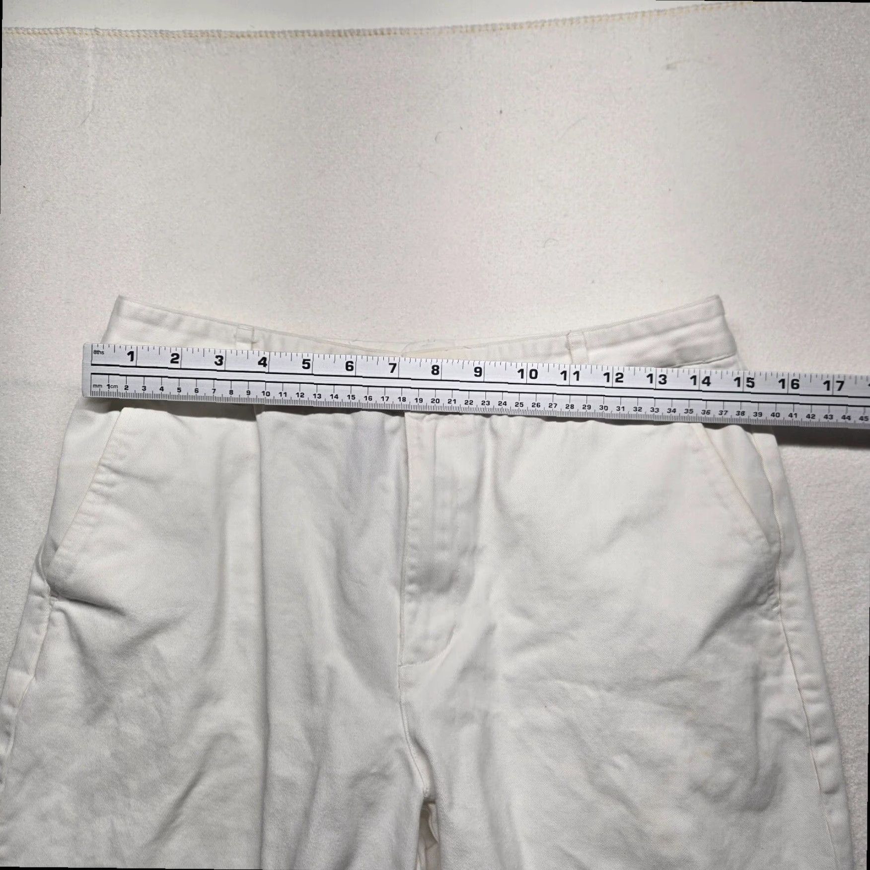 Ralph Lauren Lauren Ralph Lauren White Cropped Pants Adult Women's 8 Size 30" / US 8 / IT 44 - 4 Thumbnail