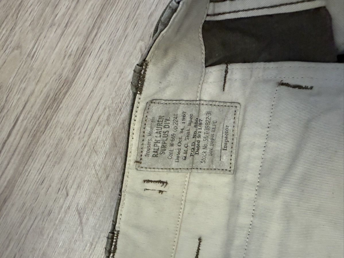 Polo Ralph Lauren Ralph Lauren Surplus Div trousers mountain cargo 34/30 Size US 34 / EU 50 - 5 Thumbnail
