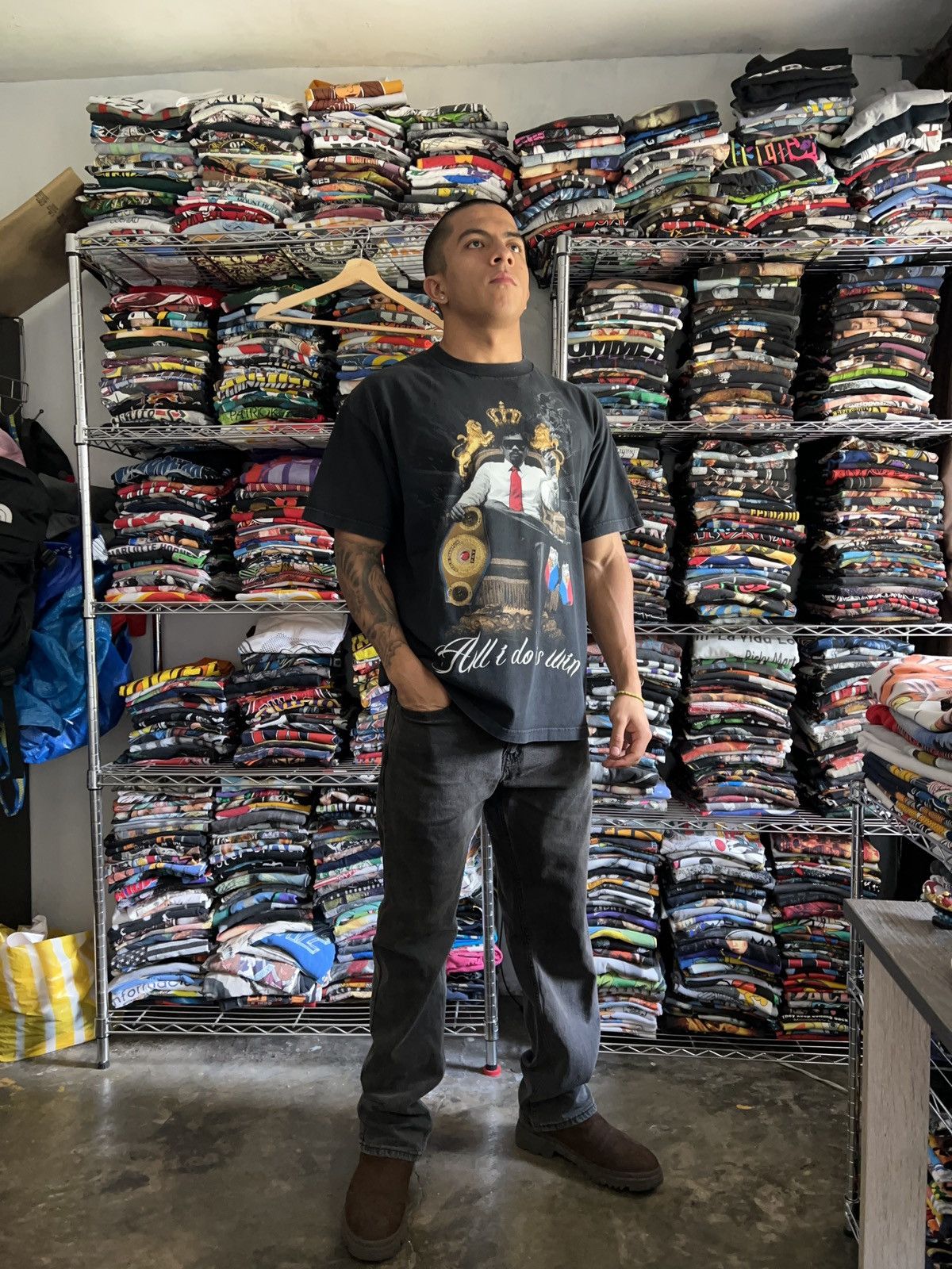 Other 2000s Manny Pacquiao All I Do is Win PST Championship Belts Size US XL / EU 56 / 4 - 4 Thumbnail
