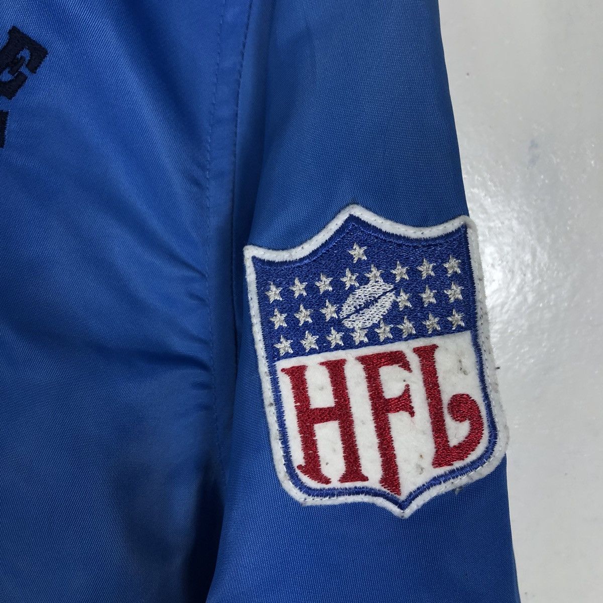 Japanese Brand 🔥Vintage Bomber Jacket Big Event Sport HFL Big Logo Size US S / EU 44-46 / 1 - 15 Thumbnail