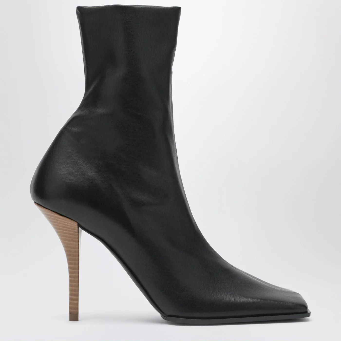 Alaia o1d2blof0426 Soft Square Sock Boots in Black Size US 6 / IT 36 - 1 Thumbnail